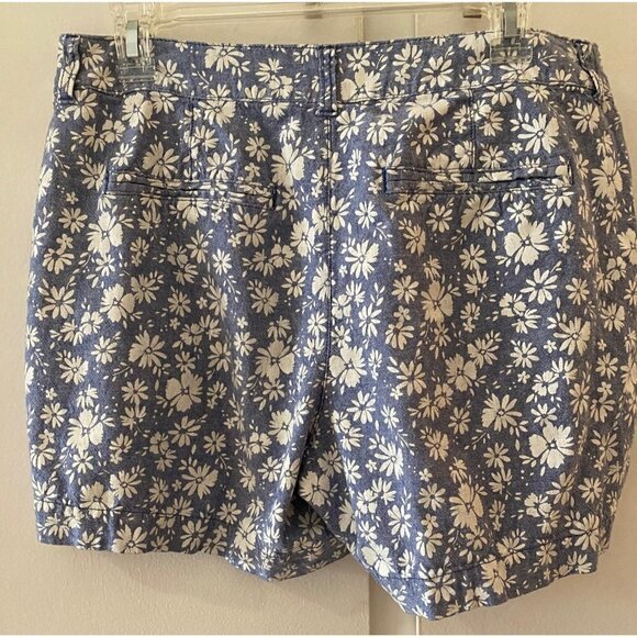 Old Navy Linen Floral Shorts, Misses size 8 - Picture 3 of 10